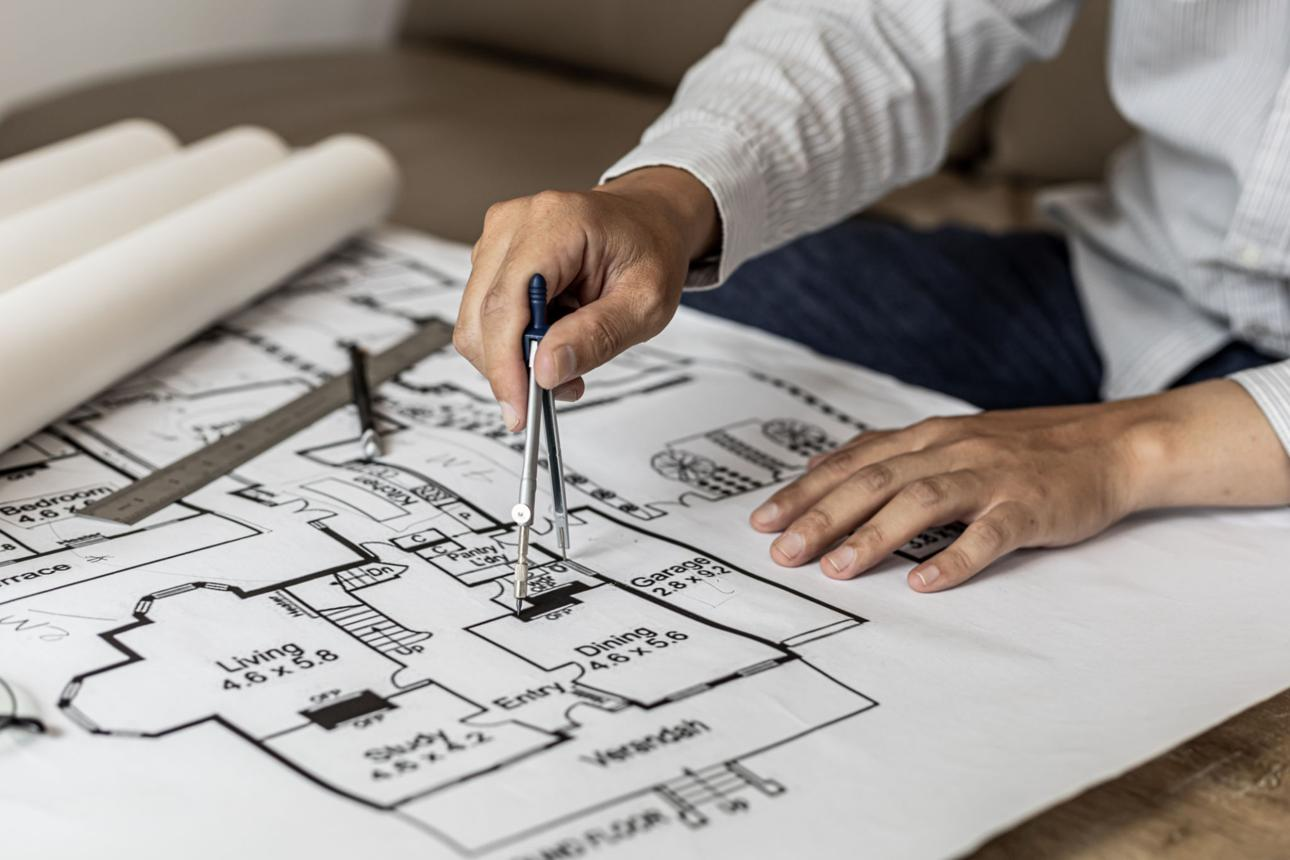 Architectural plans and property details